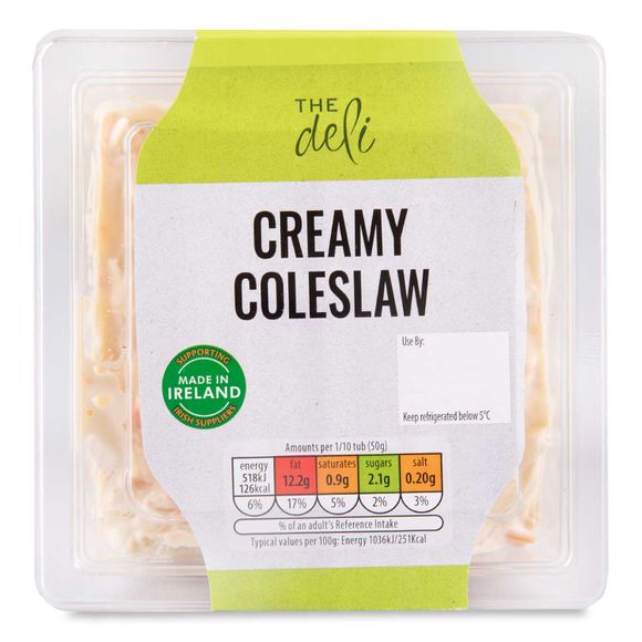 Creamy Coleslaw 500g The Deli